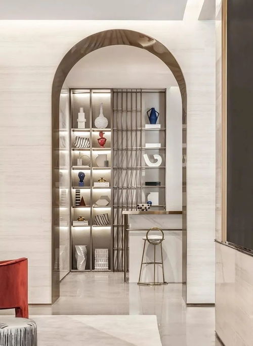 各种高级感十足的装饰效果图,金属装饰线,大气又精致